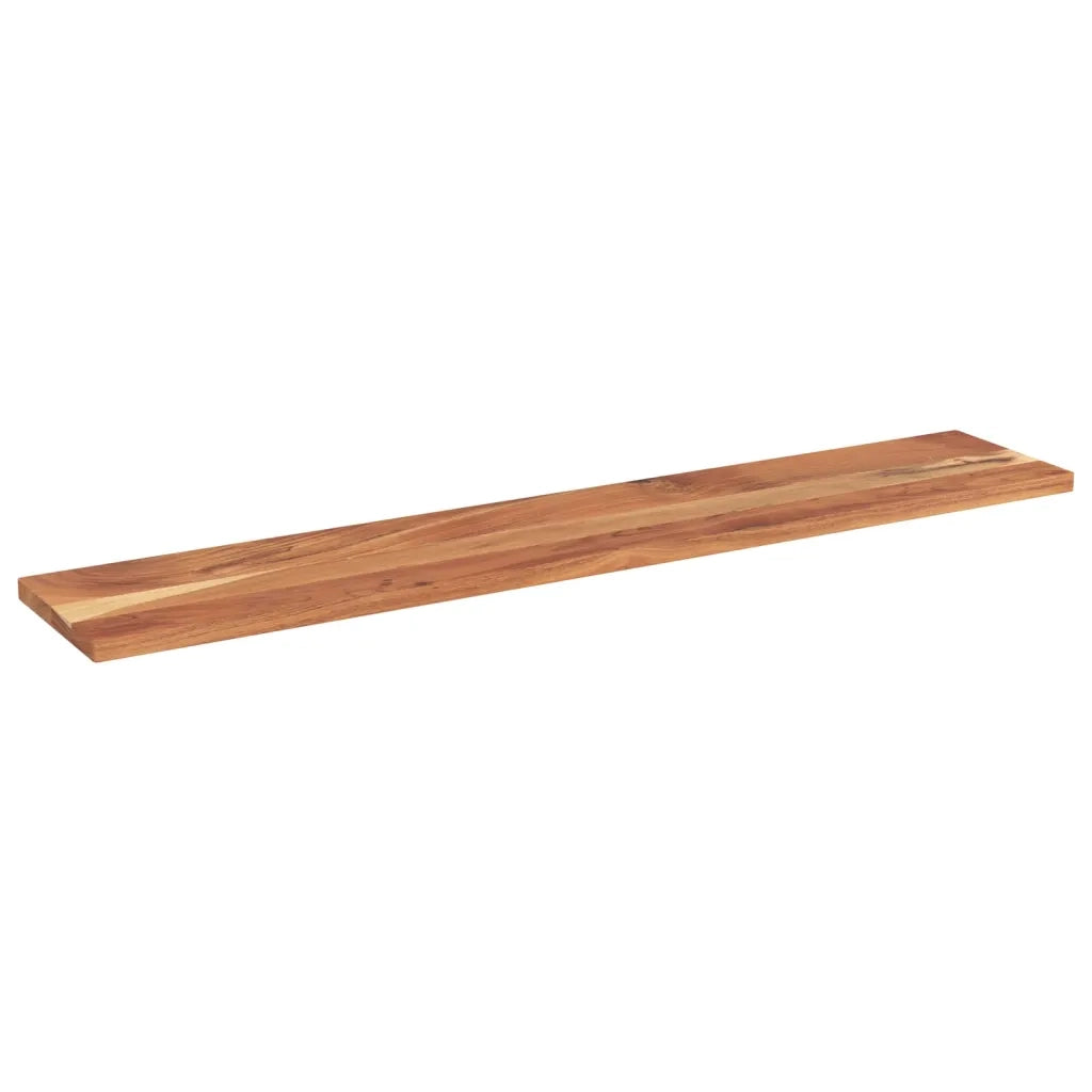 Piano Tavolo 140x20x3,8 cm Rettangolare Legno Massello Acacia 370952