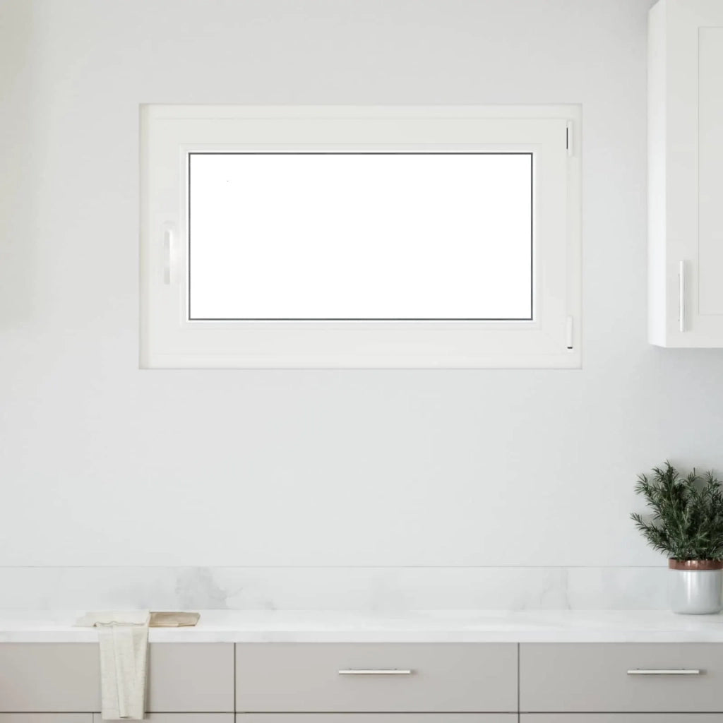 Finestra per Soffitta RISOR 100 x 70 cm PVC e Vetro Bianco
