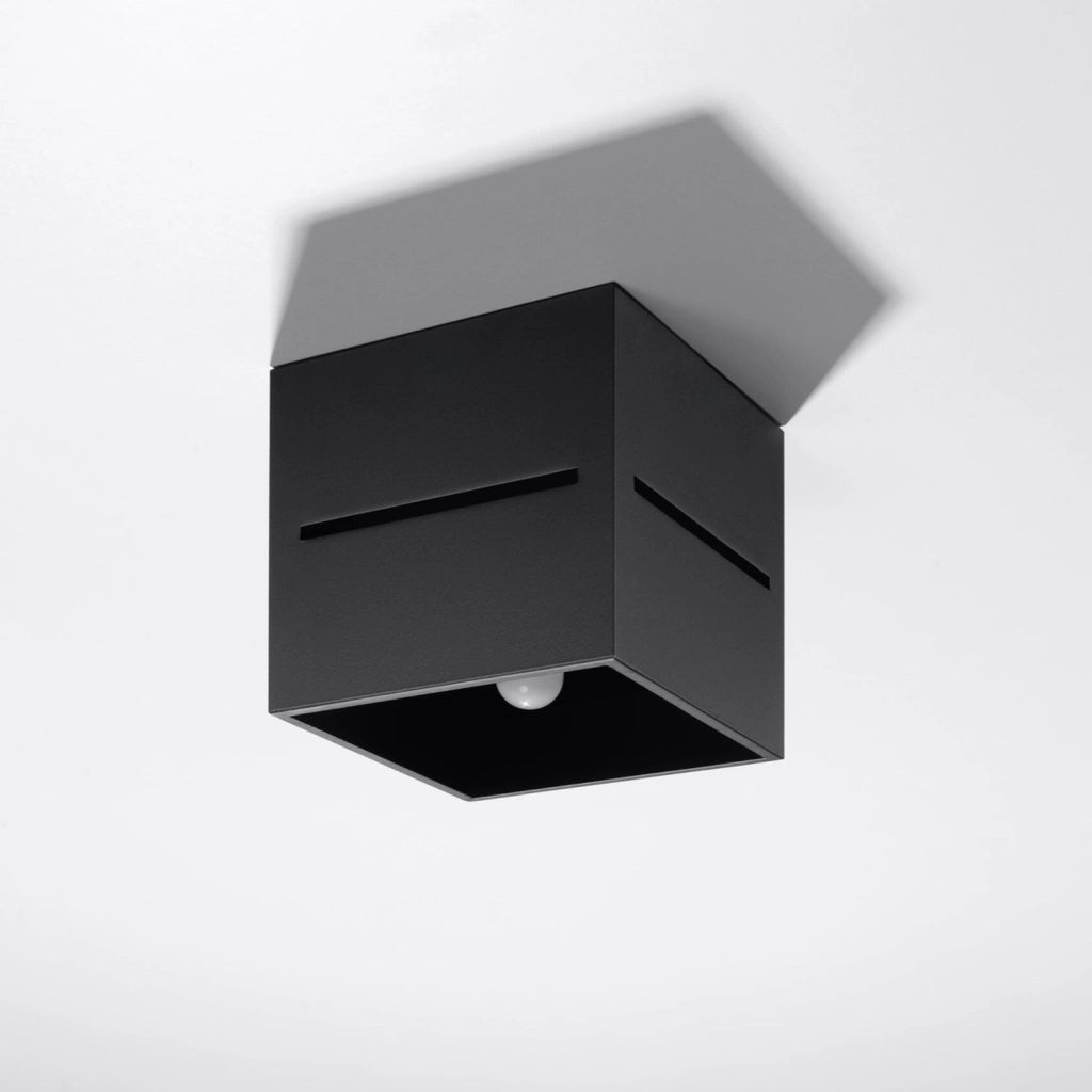 Lampada a soffitto LOBO nero