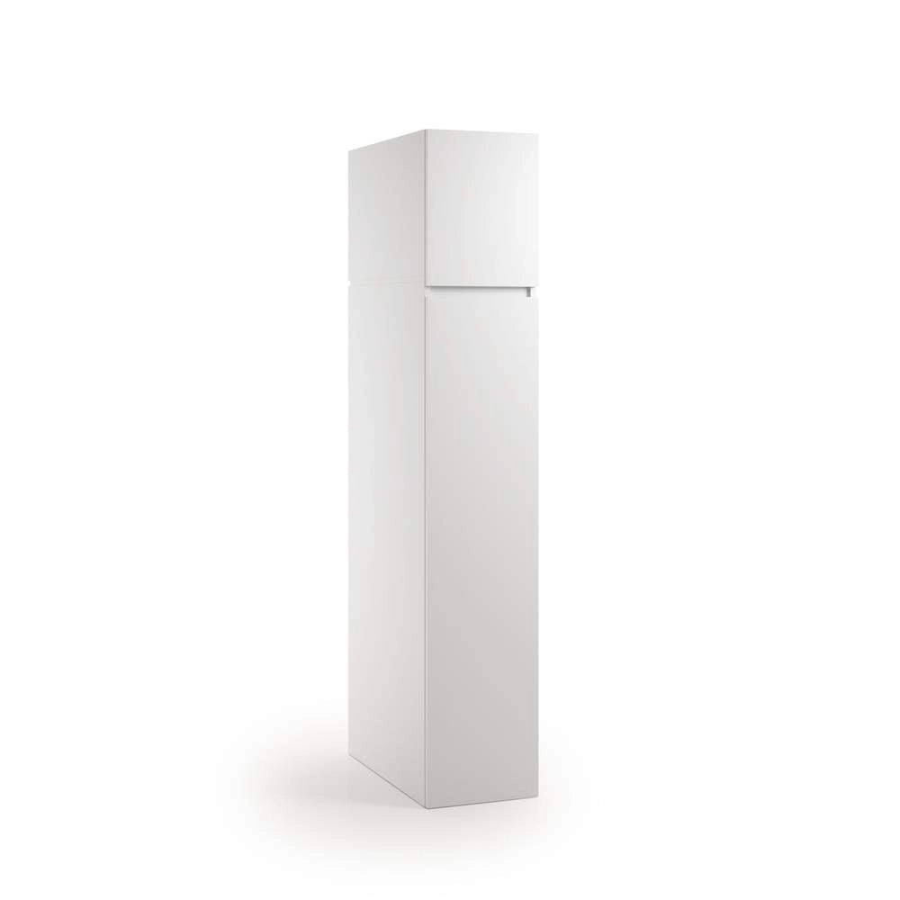 Colonna Multiuso per Lavanderia 2 Ante Bianco