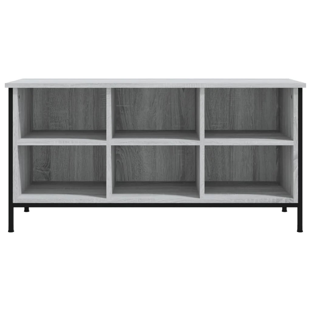 Scarpiera mobile contenitore per scarpe mobile per ingresso/corridoio/soggiorno design Sonoma 100 x 35 x 50 cm legno ingegnerizzato grigio 02_0022042