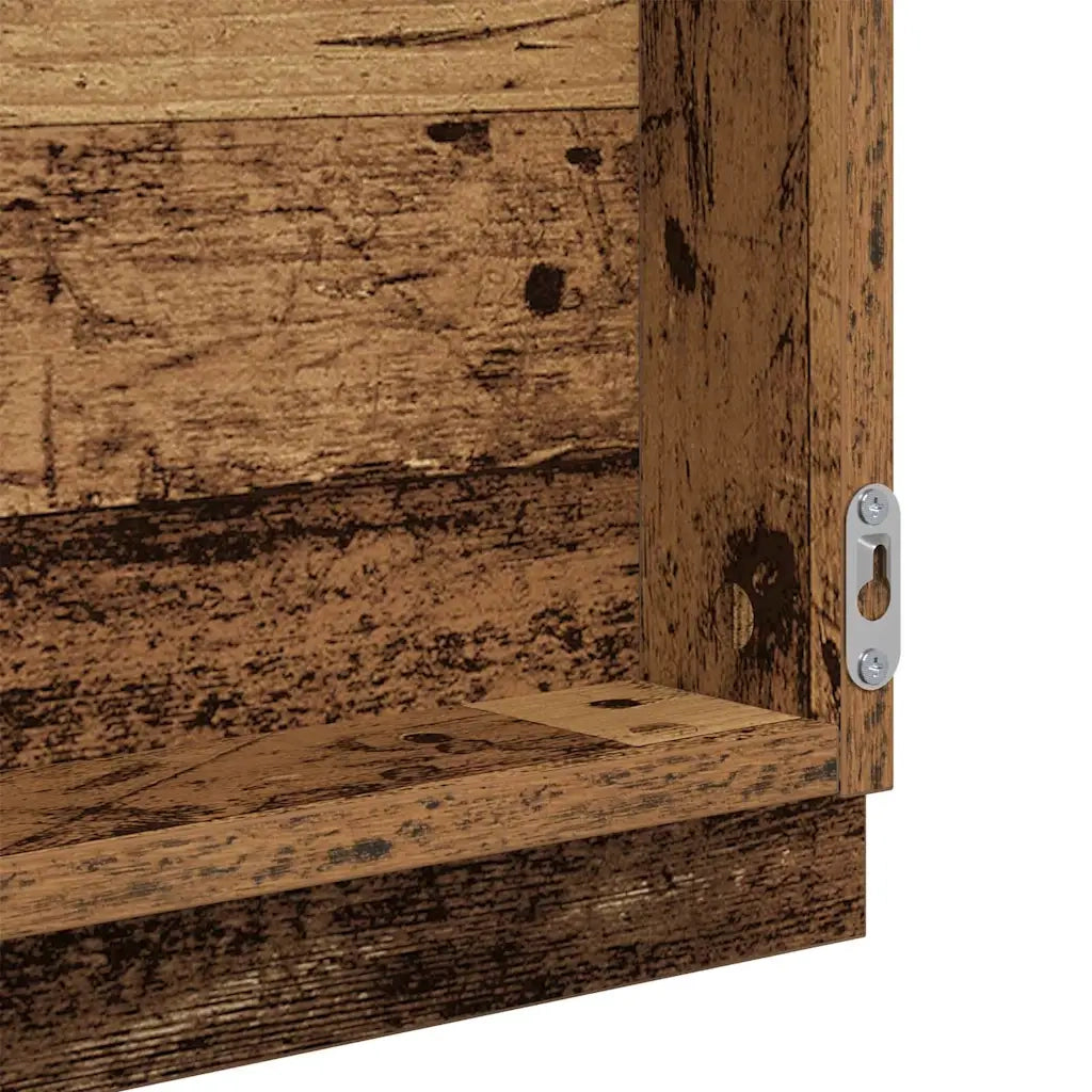 Specchio Legno vecchio 90 x 8,5 x 37 cm Legno multistrato