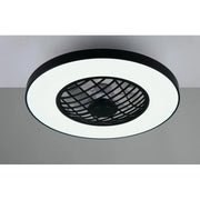Plafoniera LED Trio Lighting con ventilatore integrato e telecomando