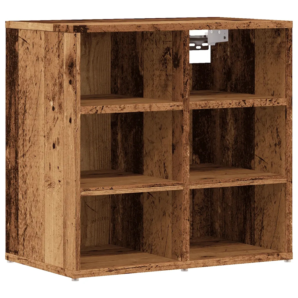 Scarpiera | Mobile per scarpe Legno Antico 52x30x50 cm