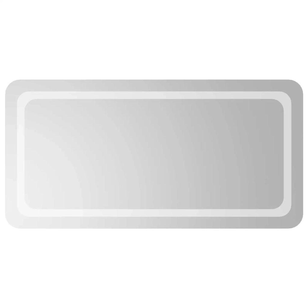 Specchio da bagno LED Trasparente 100 x 50 cm vetro temperato 42045842