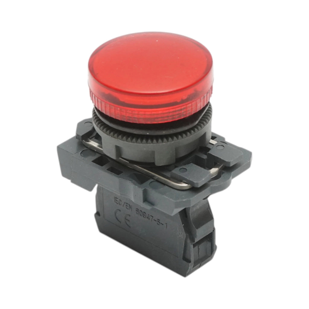 Indicatore di segnale LED rosso 230V, 14mA, TB5 Breckner Germany