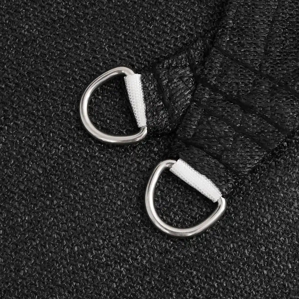 Vela Parasole 160 g/m² Nera 4x6 m in HDPE 311739