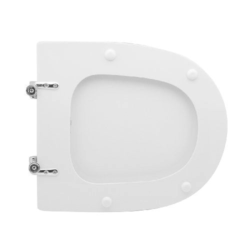Copriwater compatibile per WC Delta vaso Navona forma 4 Bianco
