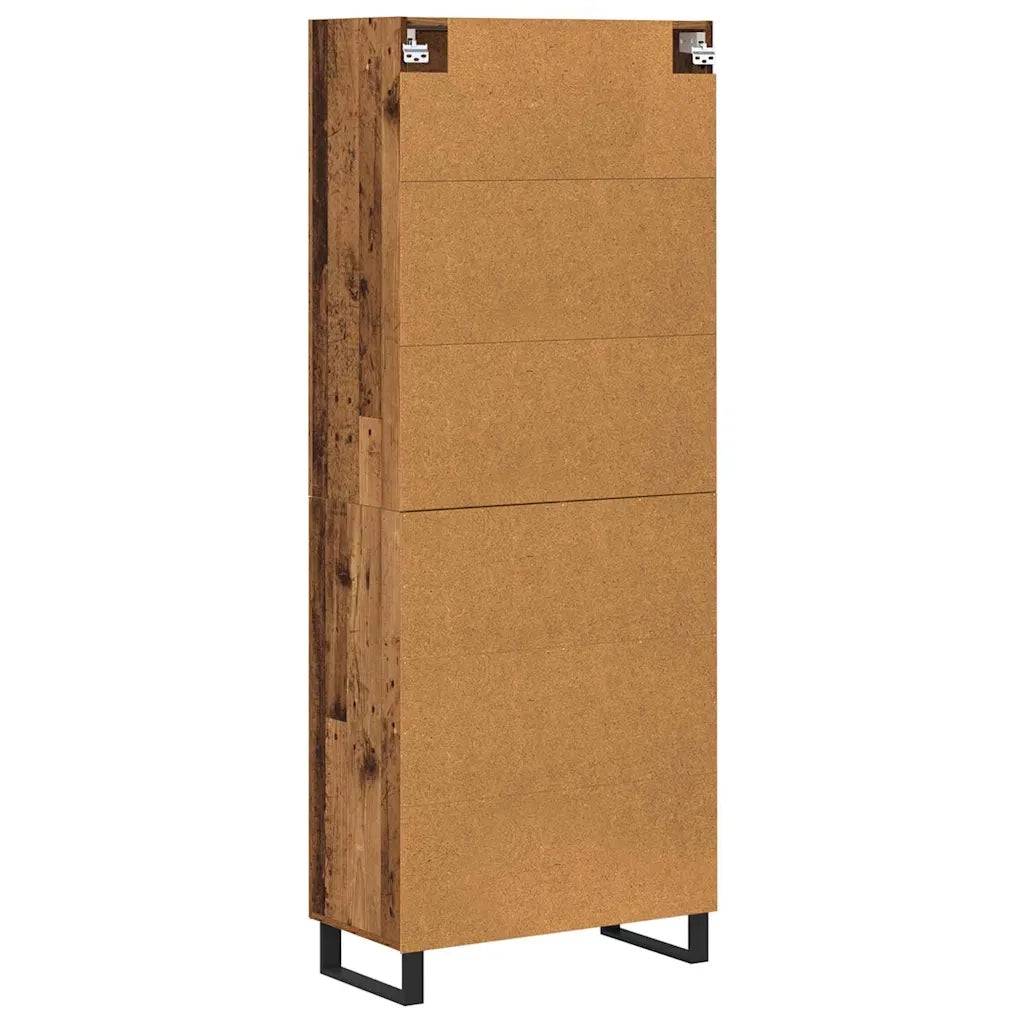 Credenza 2 pcs Legno vecchio 69,5 x 34 x 180 cm 3403198