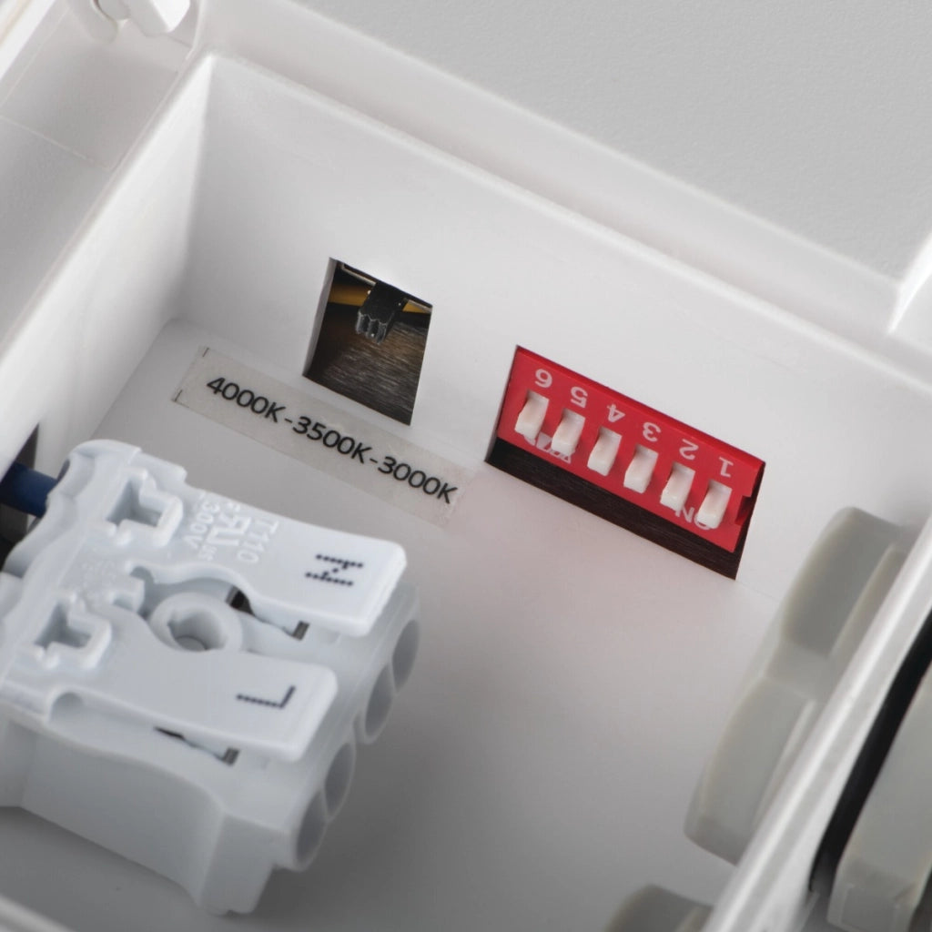 Plafoniera LED soffitto 30W Ø26 grafite IP65 CCT Kanlux