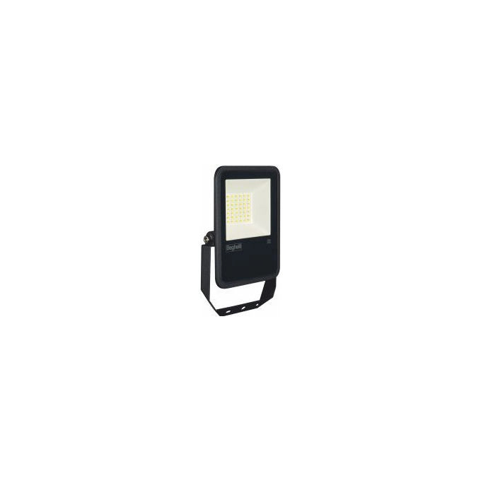 Beghelli Proiettore LED 10W Nero IP66 con Sensore 4K