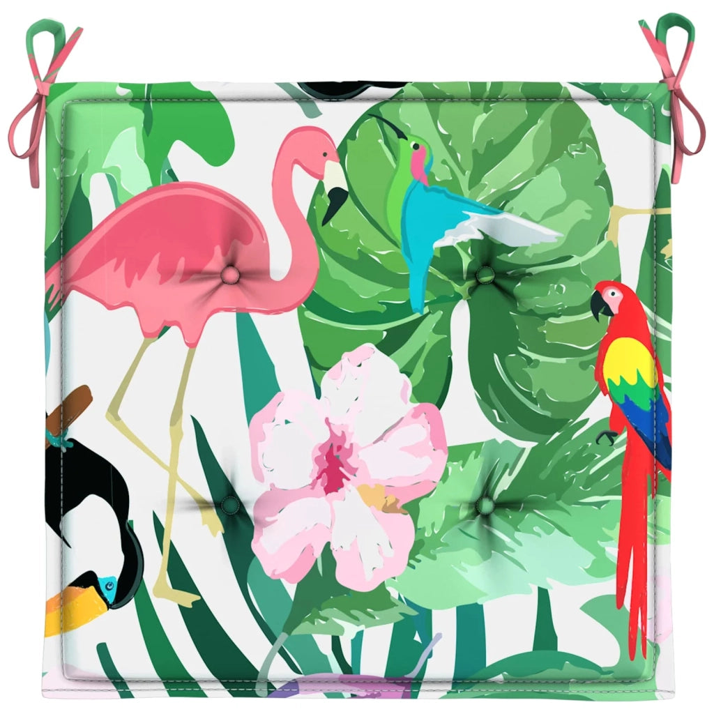 Cuscini per sedie 6 pcs Multicolore 50 x 50 x 4 cm 361085