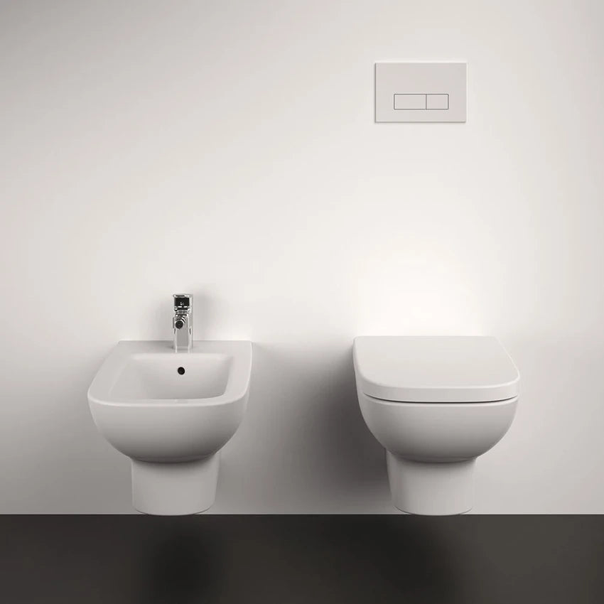 BIDET SOSPESO IDEAL STANDARD I.LIFE A MONOFORO BIANCO