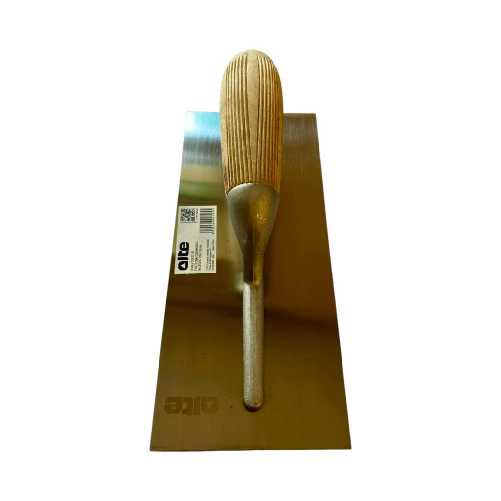 Frattone con manico in legno 280x120mm liscio