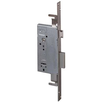 SERRATURA METALLO INFILARE 57215 CISA  B.Q ZINC F.MM 25 DM M4 TRIPL+SCR E.MM 50