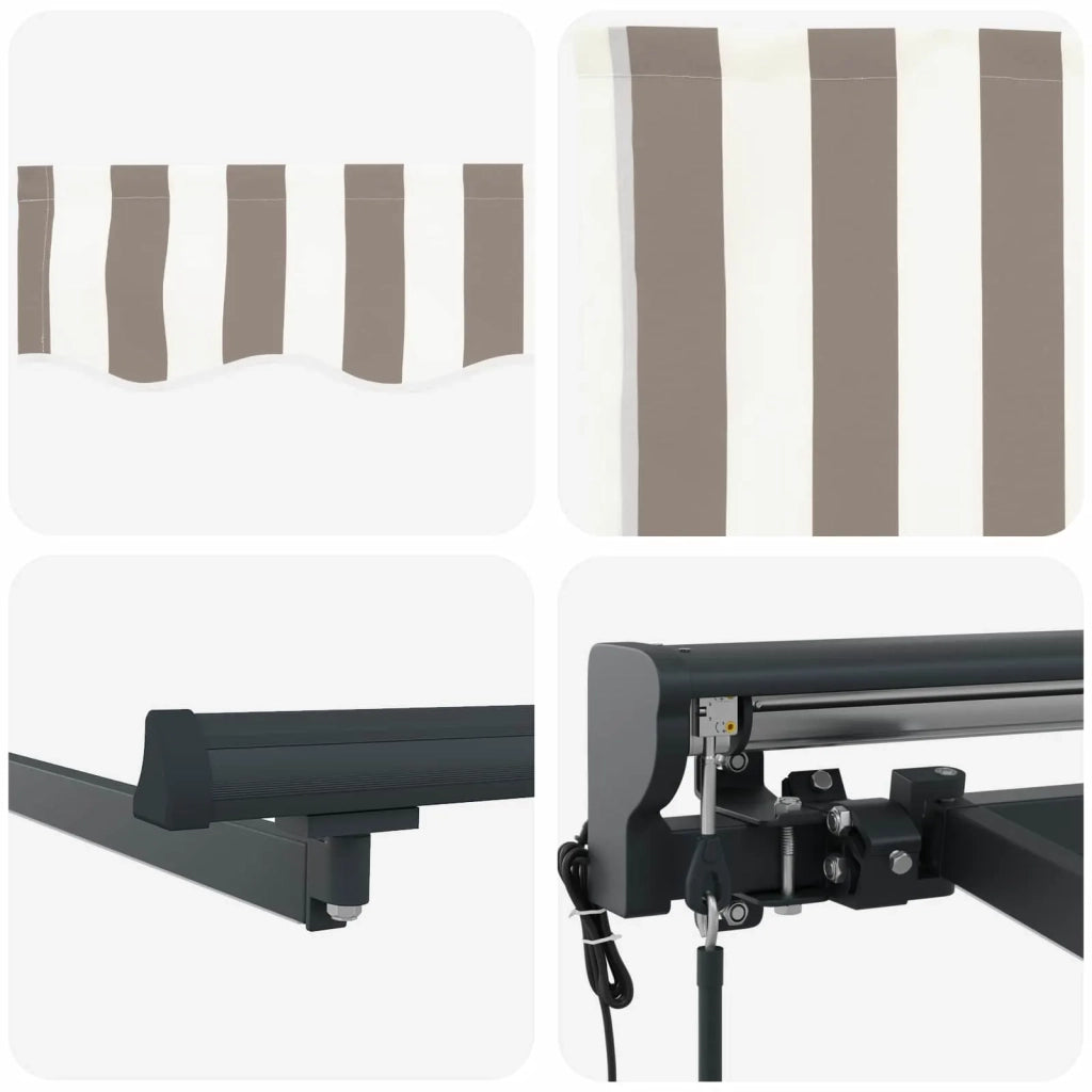 Tettuccio Elettrico Retrattile 4,5 × 3,5 m 3426312