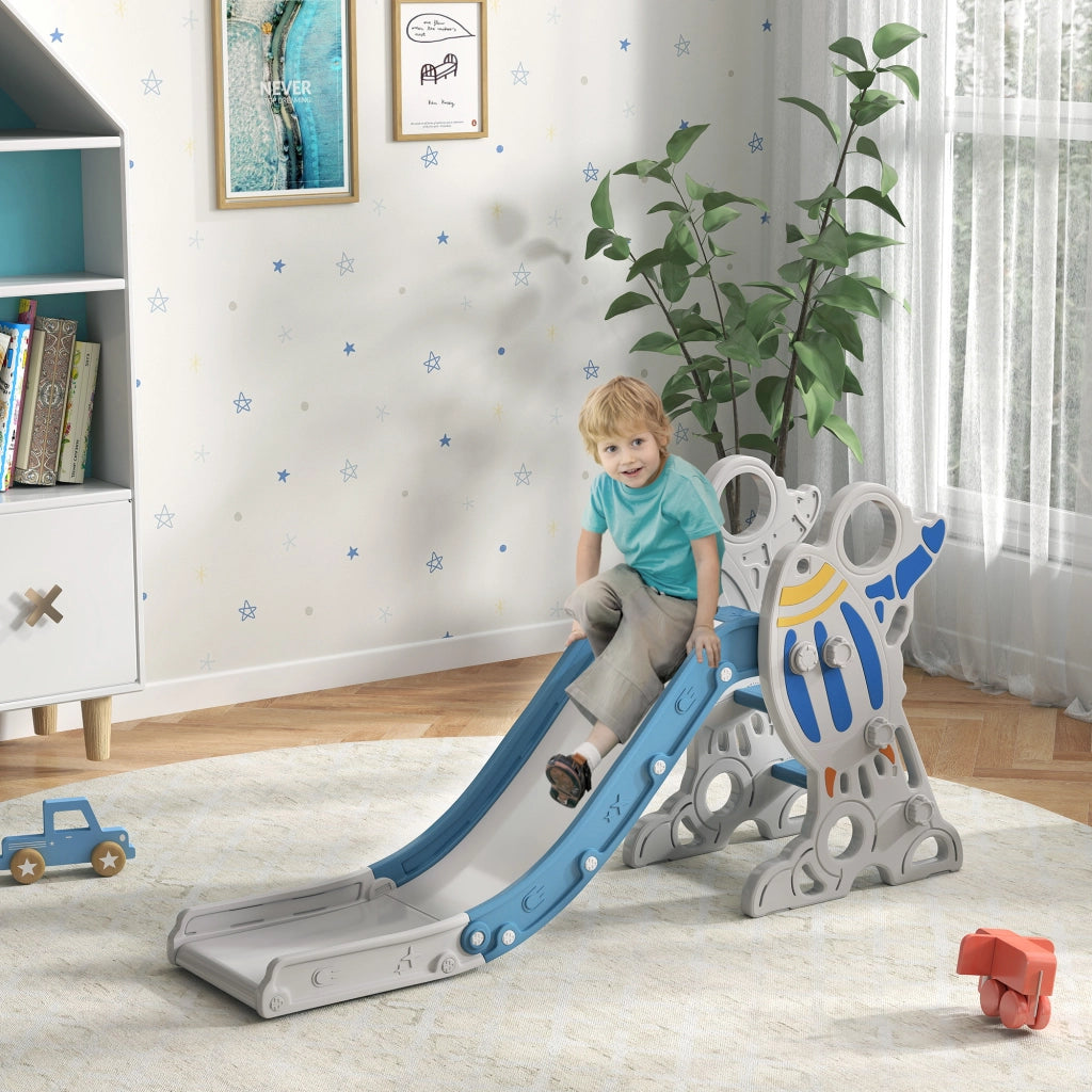 Scivolo Bambini Spaziale con Scale ¨C Zephmum ¨C 157x46.5x80 cm