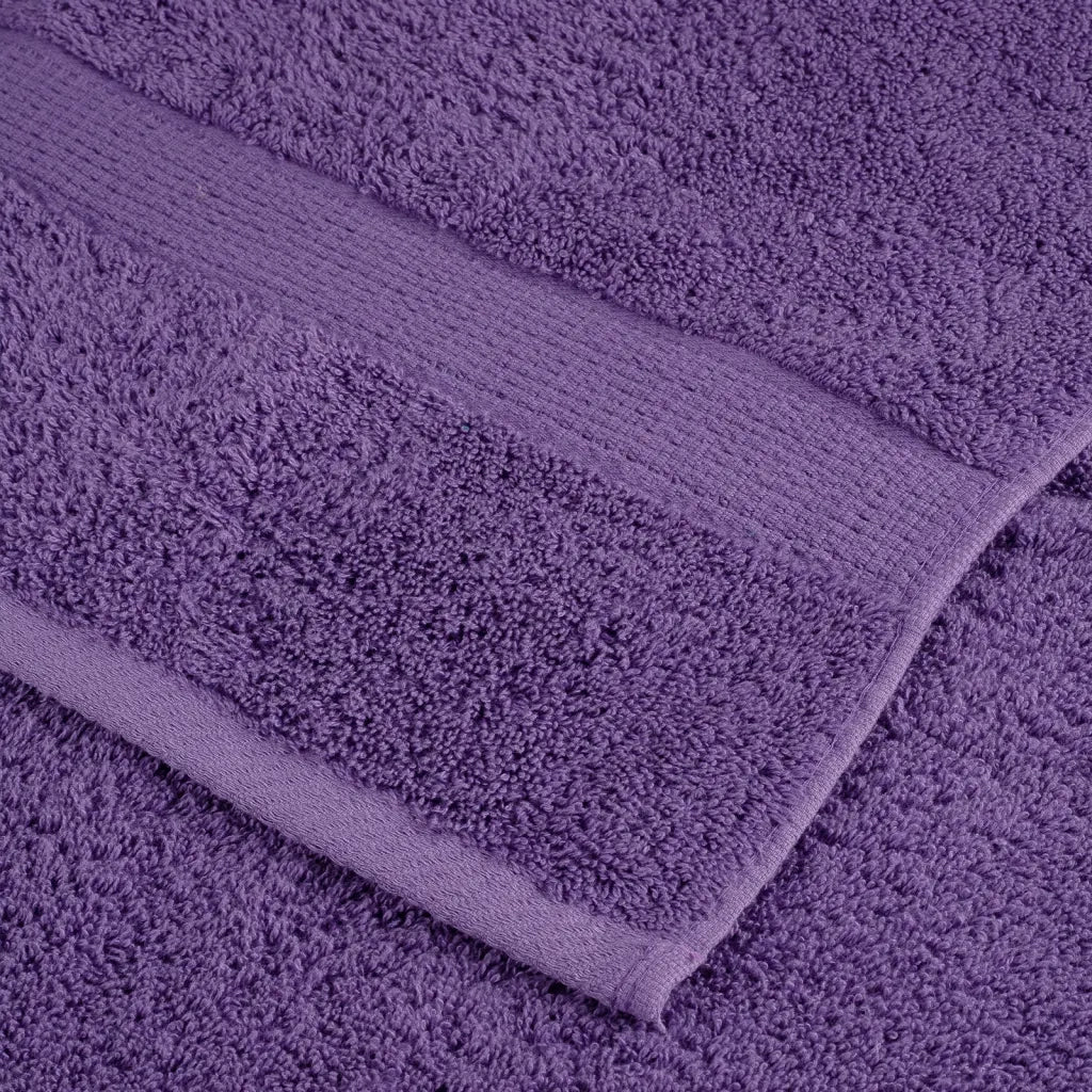 Asciugamani per Sauna SOLUND 10 pz Viola 80x200cm 600 g/m² 137364