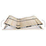 Rete a Doghe 7 Zone senza Materasso con 28 Doghe 80x200 cm 246460