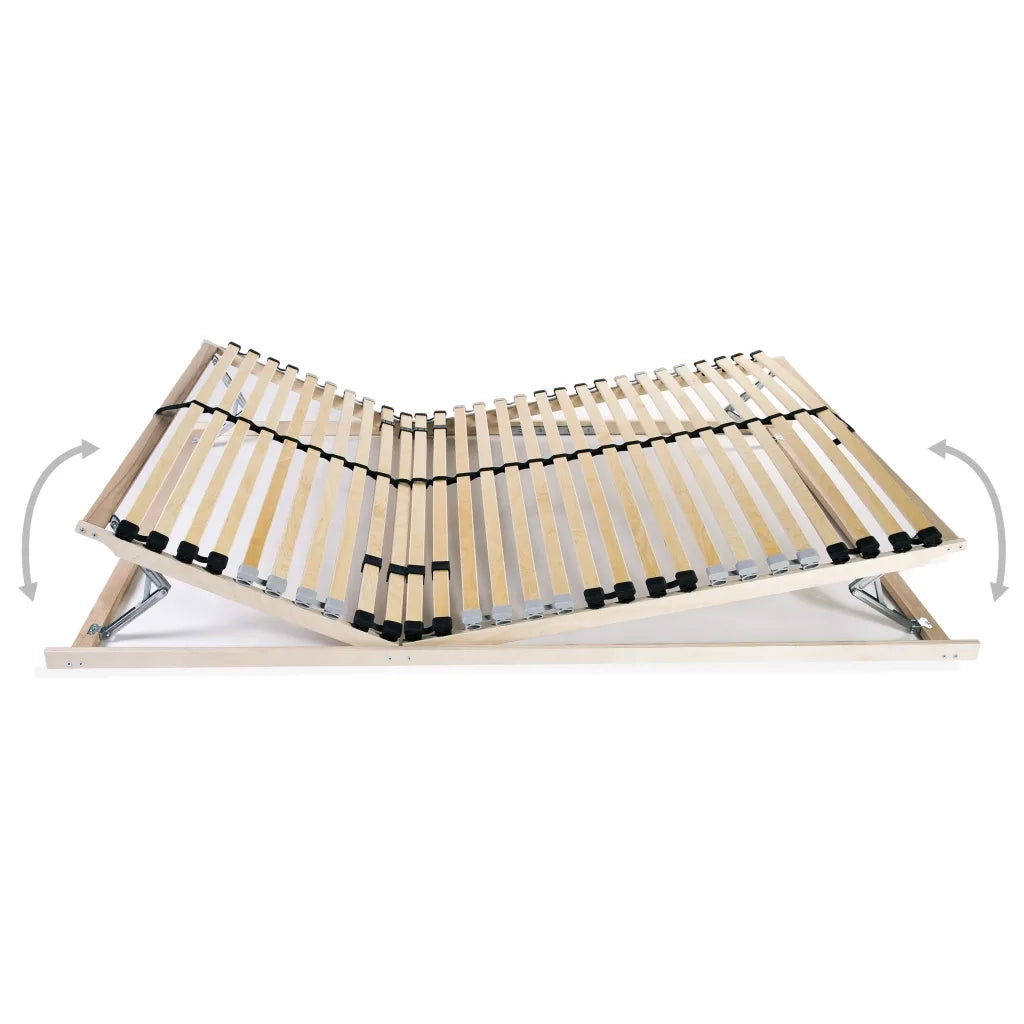 Rete a Doghe 7 Zone senza Materasso con 28 Doghe 80x200 cm 246460