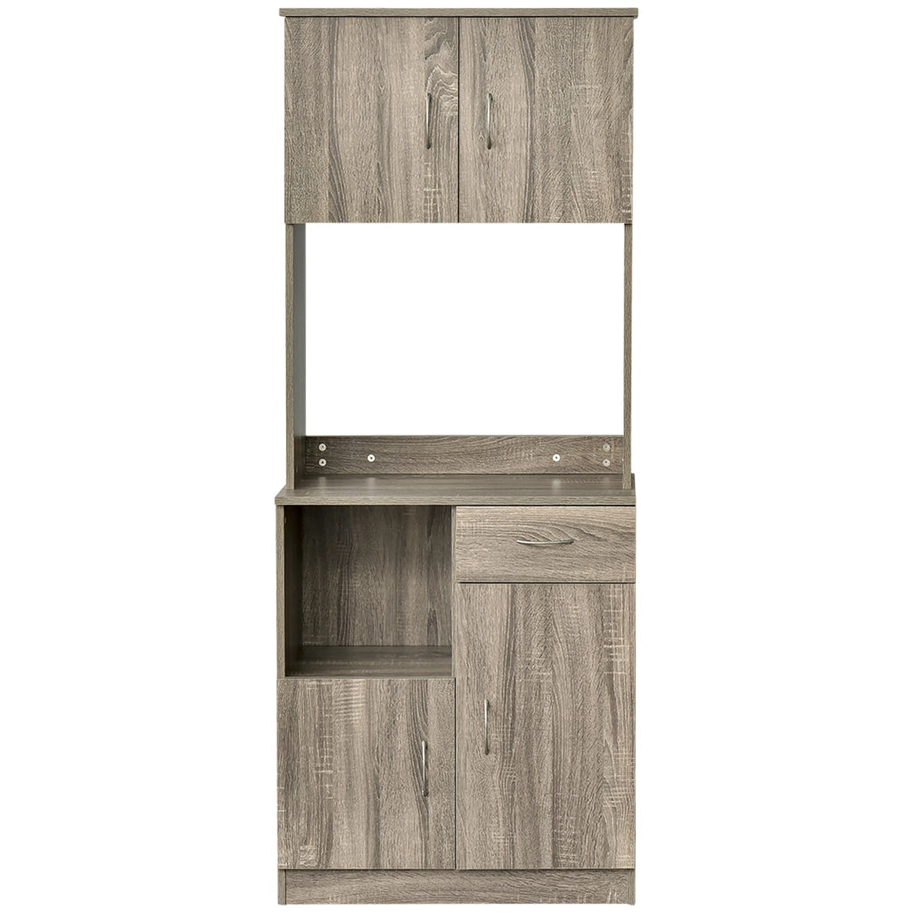 Credenza ¨C Minimal ¨C Grigio, Legno, 71x41x178cm