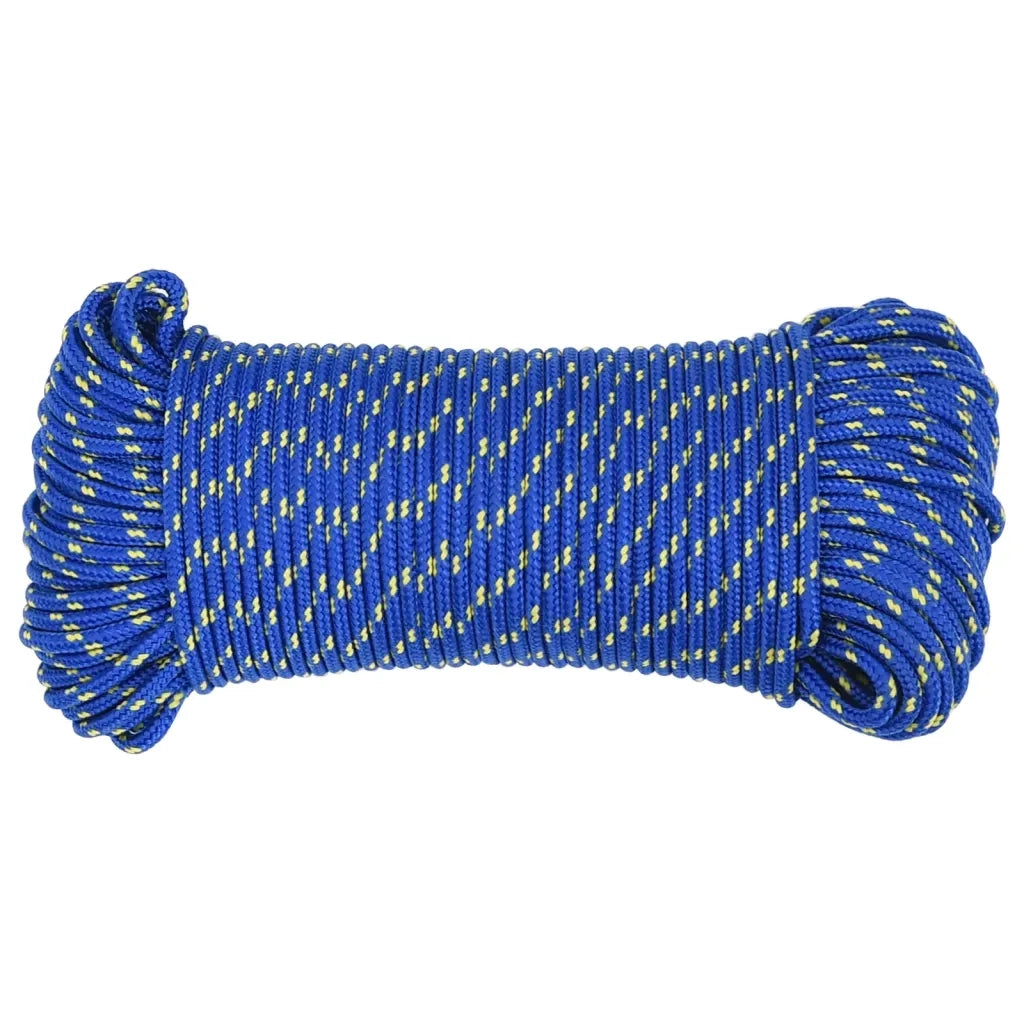 Corda per barca Blu 4 mm 50 m in Polipropilene 152434