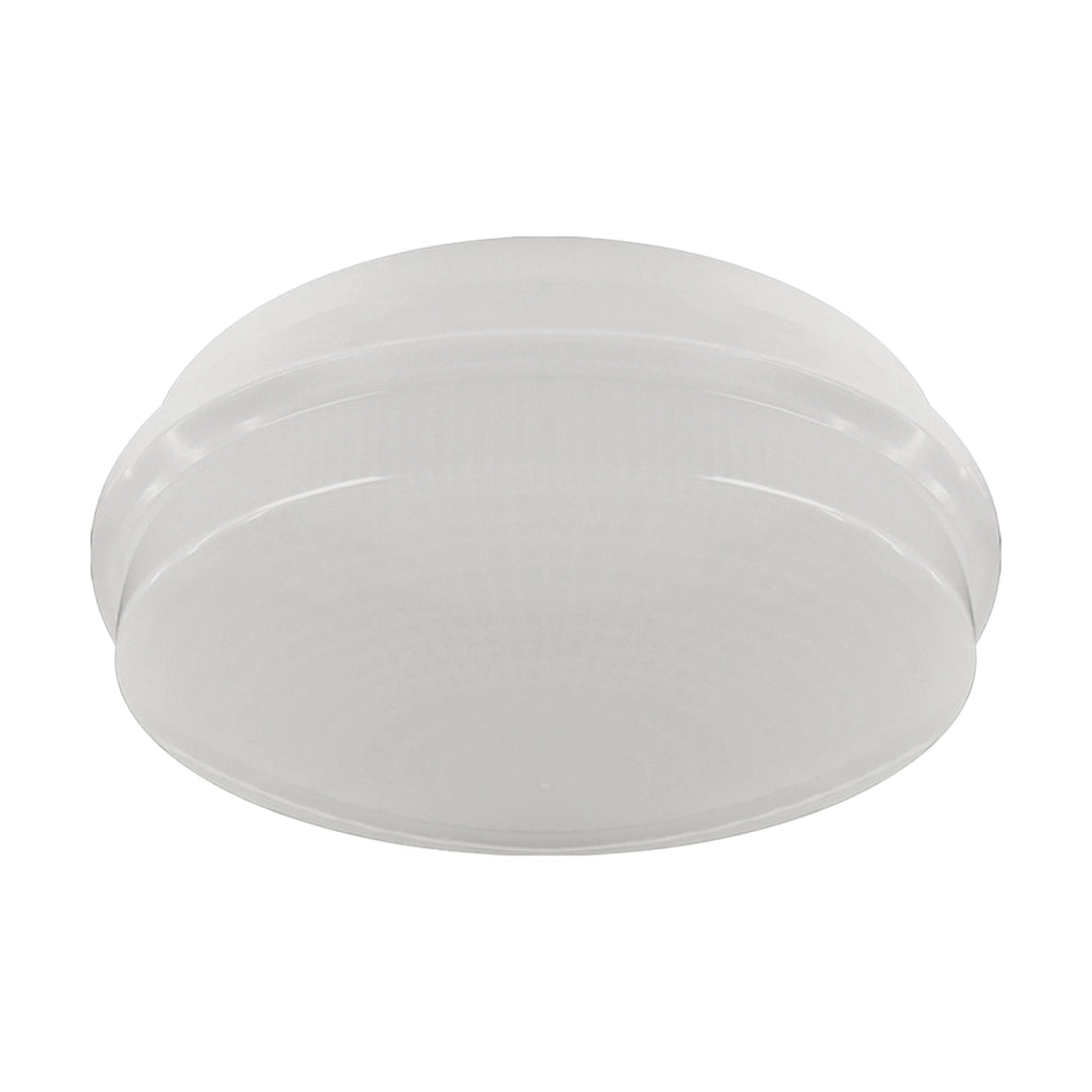 Plafoniera esterna rotonda Ø23 bianca IP65 E27 Struhm