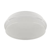 Plafoniera esterna rotonda Ø23 bianca IP65 E27 Struhm