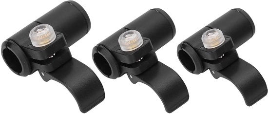 Clip per calzini da trekking - 3 pezzi - Materiale in gomma di alta qualità - Adatto per 14mm/16mm/18mm - Duraturo - Facile da utilizzare - Calzini da trekking