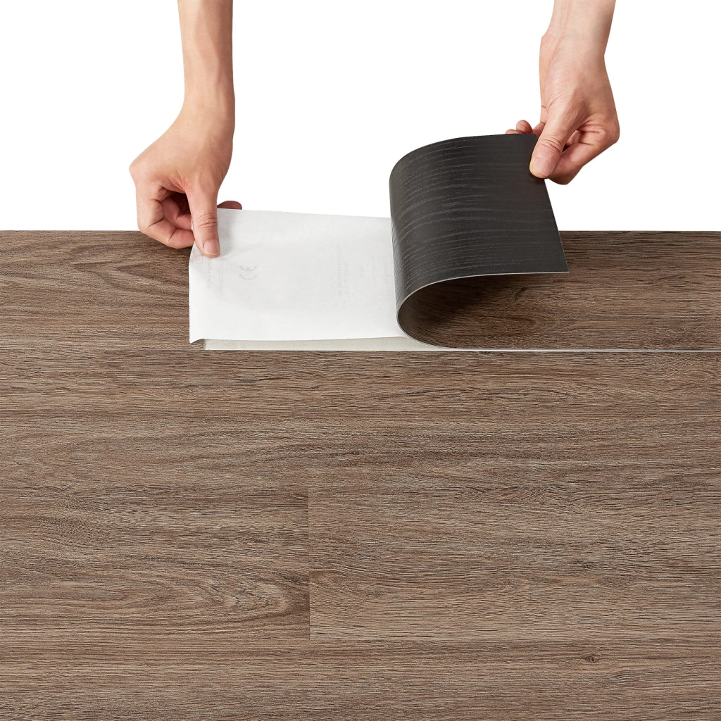 Pavimento Adesivo Vanola in PVC per Spazi Interni 42 listoni = 5,85 m² Effetto Quercia Canadese NEU.HOLZ