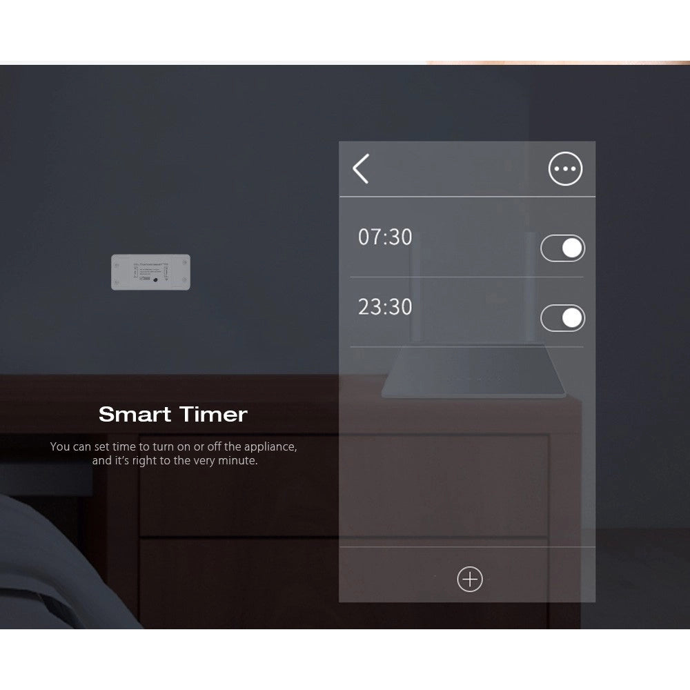 Trade Shop - Interruttore Ricevitore 10a Wifi Android On Off Smartphone Smart Home Cellulare -