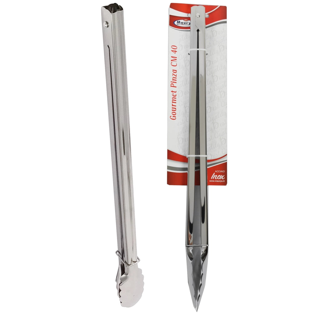 MAURY'S GOURMET PINZA IN ACCIAIO INOX DA 40 CM