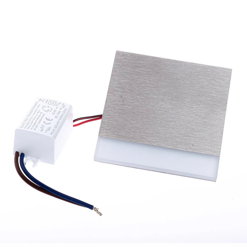 Lampada scala BERG Eko-Light 0,6W LED 4000K argento