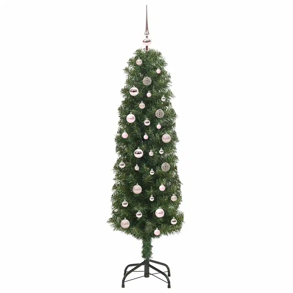 Albero di Natale artificiale con 150 LED Verde 150 cm 3394932