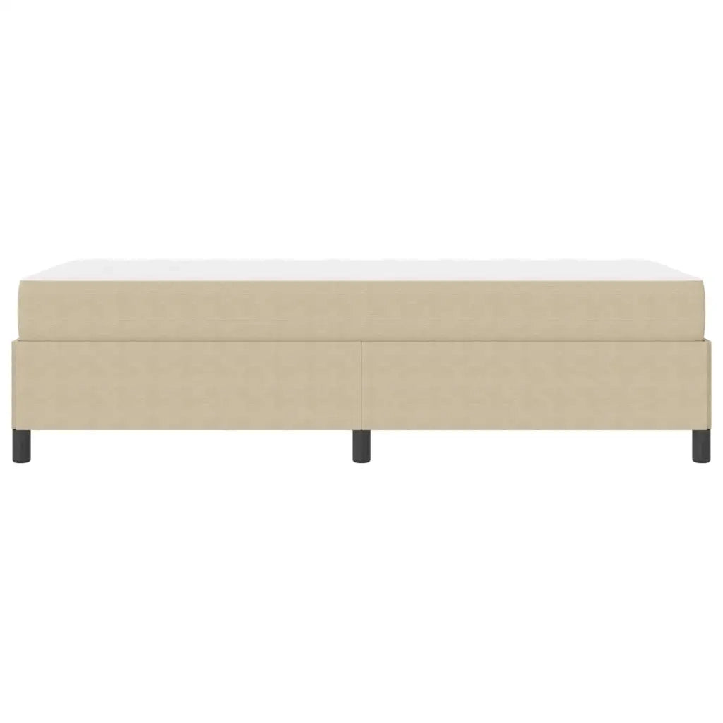 Struttura del letto-Giroletto Grigio Verde Chiaro 100 x 200 cm Tessuto