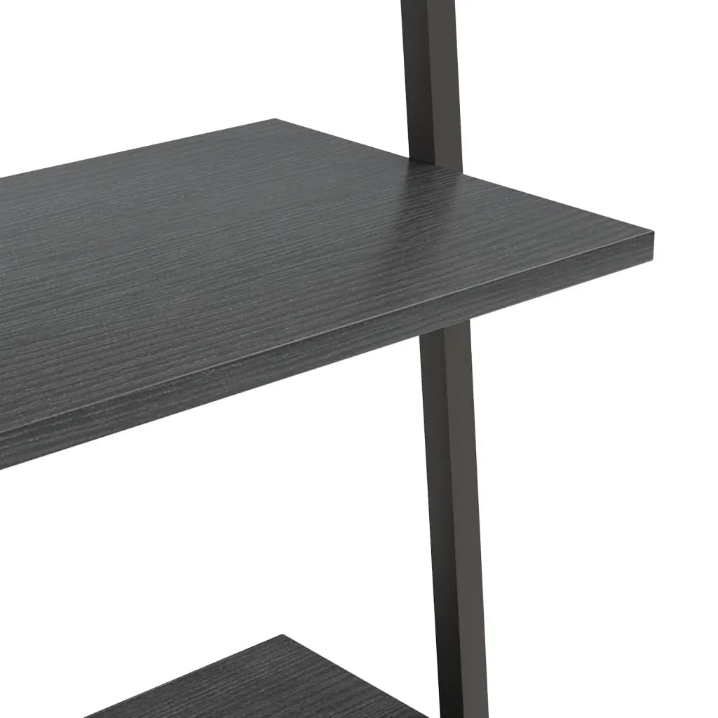 Scaffale Pendente a 4 Livelli Nero 64x34x150,5 cm CFW1851088