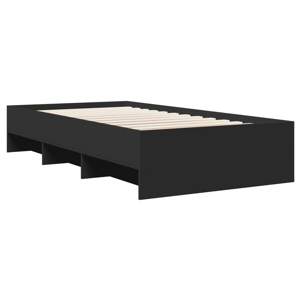 Giroletto Nero 90x200 cm in Legno Multistrato 3295675
