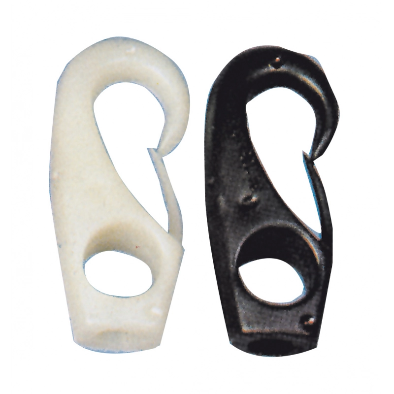 MOSCHETTONE NYLON BIANCO Ø MM.6