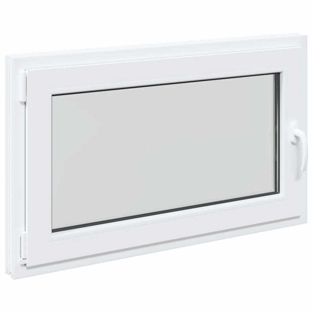 Finestra per Soffitta RISOR Bianco 100 x 70 cm PVC e Vetro 42047212