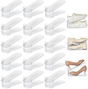 15 Set di Organizzatori per Scarpe Adattabili per Risparmio di Spazio