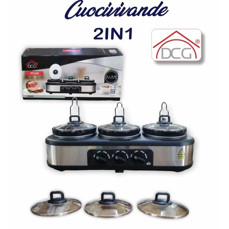 Cuocivivande 2 in 1 – ST3460