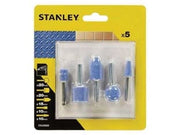 SET 5 MOLE SMERIGLIO PER TRAPANO- - codolo mm.6 (STA30000) - 1 blister STANLEY