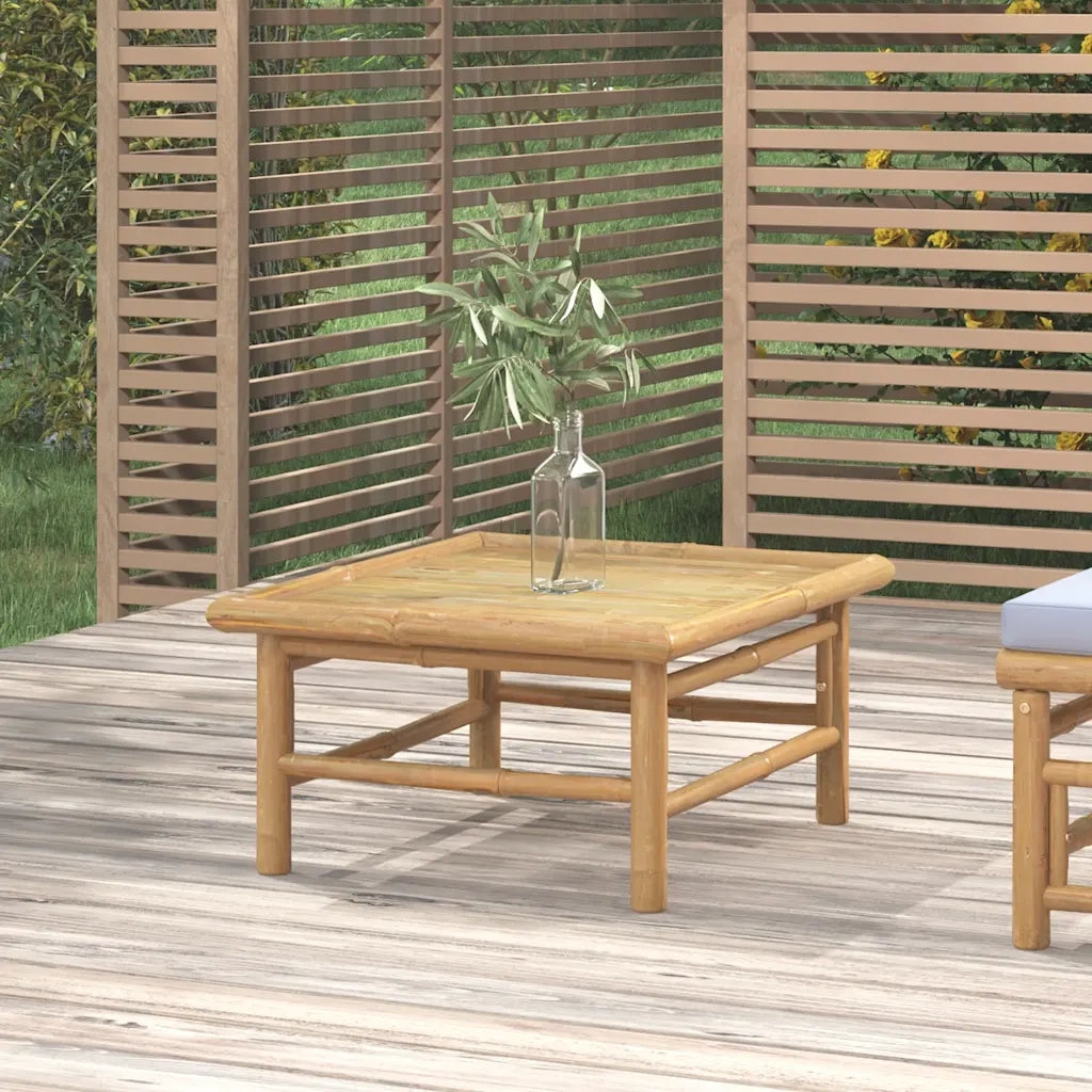 Tavolo da Giardino | Tavolino da esterno 65x55x30 cm in Bamb¨´