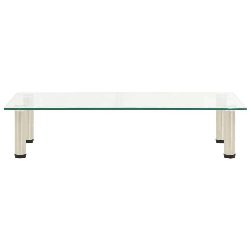 TV | Armadietto TV | Mobile Porta TV Stand Transparent 80x35x17 cm Tempered Glass