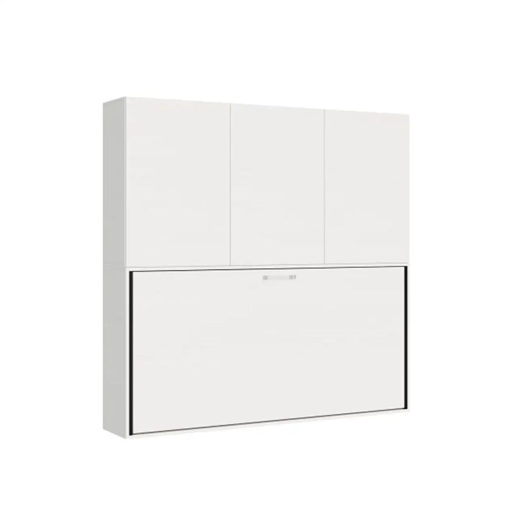 Letto singolo a scomparsa Kando comp.D bianco frassino
