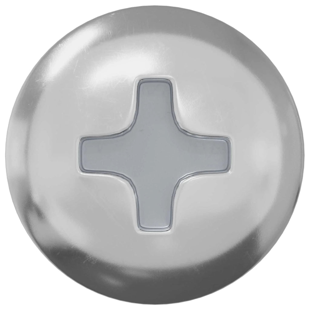 Vite 2 pcs Argento 9,8 x 35 mm Ferro 864478