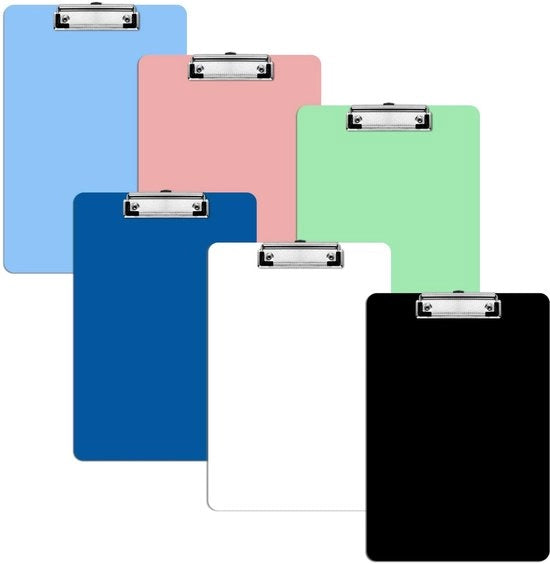 Battenti di plastica A4 - 6 pezzi - robusti - plastica