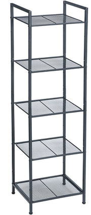 Scaffale per bagno a 5 livelli - Mobile per bagno - Scaffale per doccia - 128cm alto - Metallo