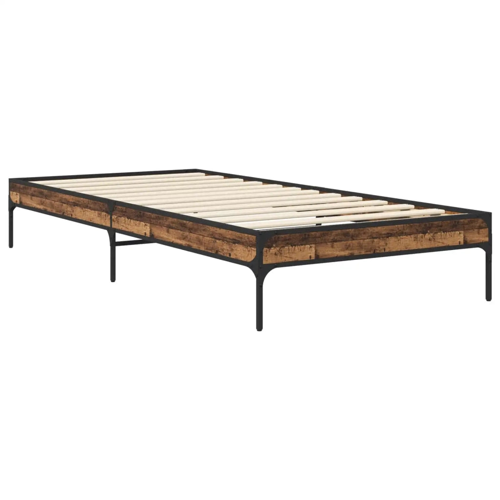 Struttura del letto-Giroletto Legno antico 80 x 200 cm 880264