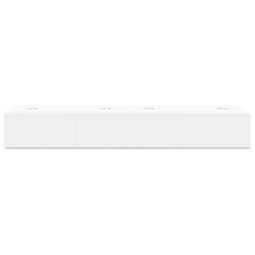 Scrivania studio Bianco 110 x 40 x 19,5 cm Legno ingegnerizzato 8006684